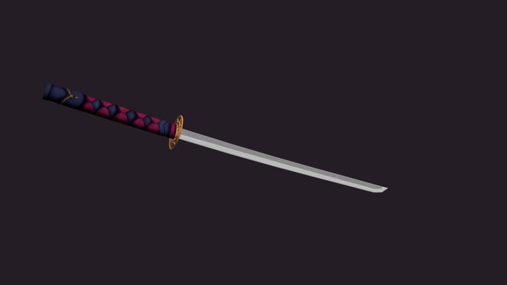 Hayabusa: Force of the Wind | Katana 3D Model