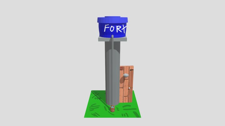 Stylized Brazilian scene structure – Free 3D Model STL