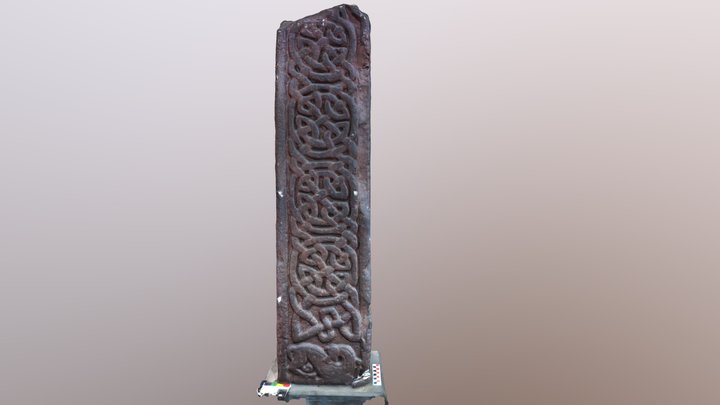Plaster Cast of Monifieth Cross 3D Model