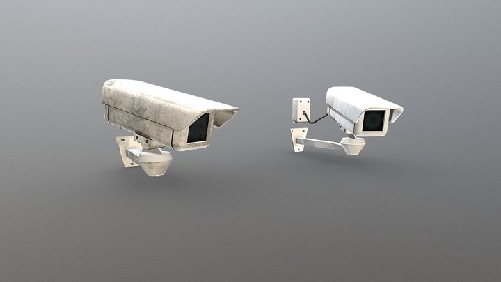 CCTV camera 3D Model