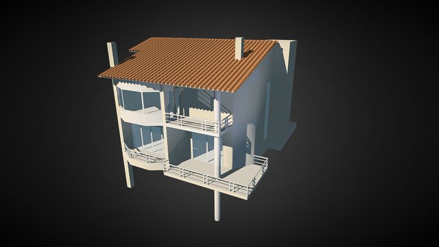 Cousin House unfinished 3D Model