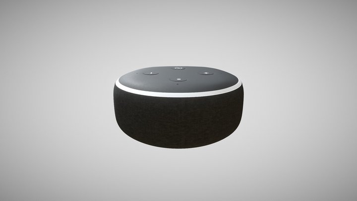 Amazon Echo Dot 3D Model