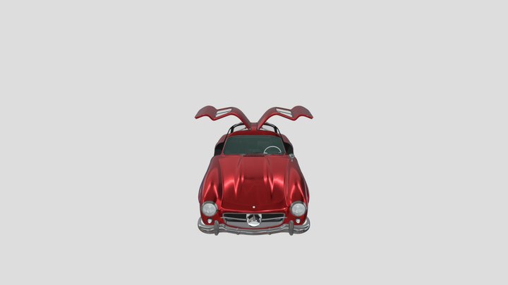 Mercedes Benz 1954 3D Model