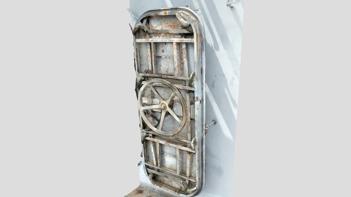 USS STEWART Door 3D Model