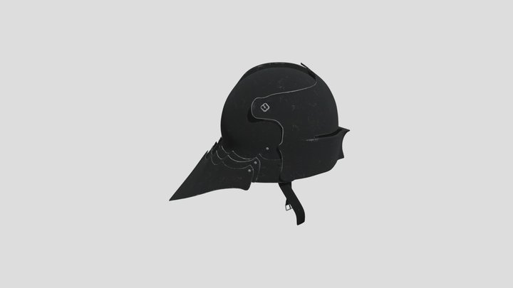 sallet helm 3D Model