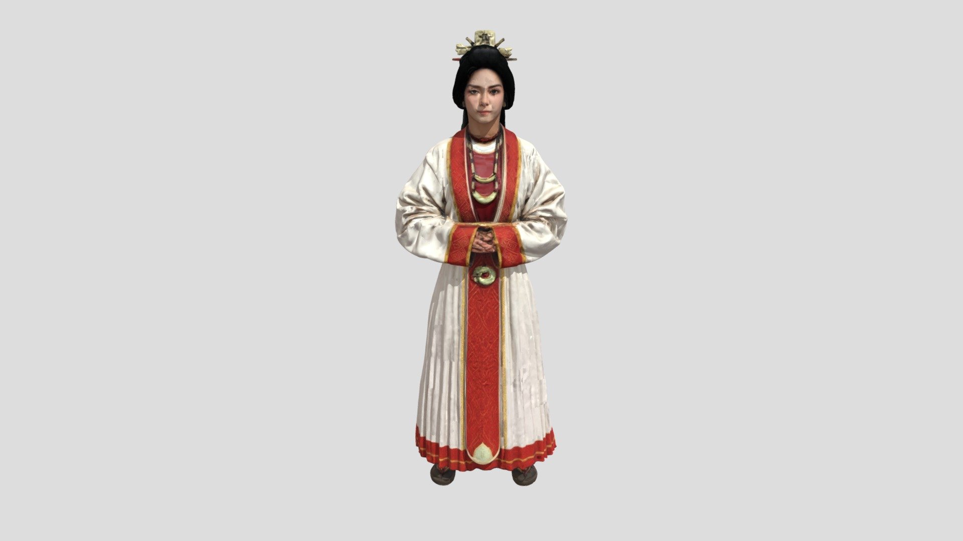 Han Dynasty Princess - 3D model by jurinamyu [d67645b] - Sketchfab