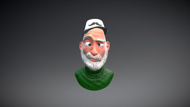 Old guy 3D Model