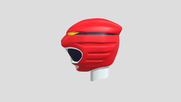 GaoRed (Wild Force Red Ranger) Helmet