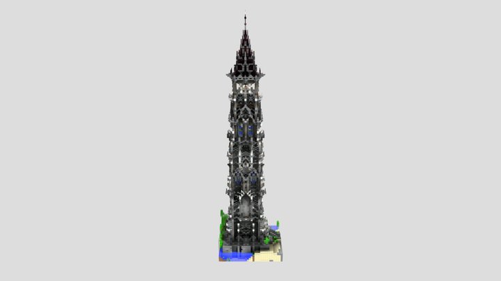 Kropotam's lighthouse 3D Model
