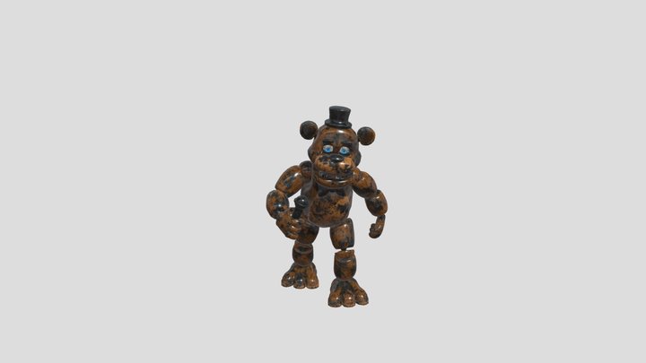 All fnaf 1 animatronics - Download Free 3D model by JustAnAser  (@JustAnAser) [000329e]