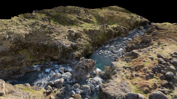 Wasdale Emerald Pool 3D Model