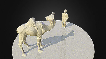 The Scientist and Nature 3D Model