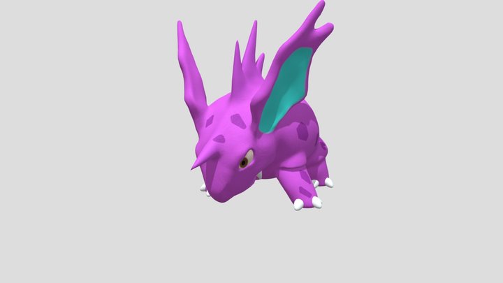 Nidorino 3D Model
