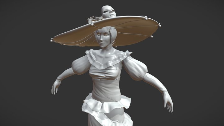 Madama Dolce - Game Res 3D Model