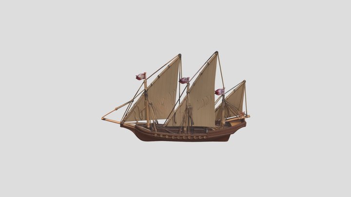 Le Chébec 3D Model