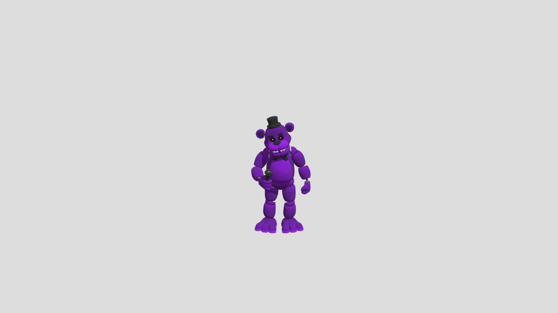 Fnaf Ar Shadow Freddy - Download Free 3D model by Pokkenjake2021 [d67c689]  - Sketchfab