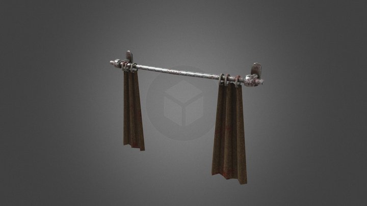 Curtain 3D Model