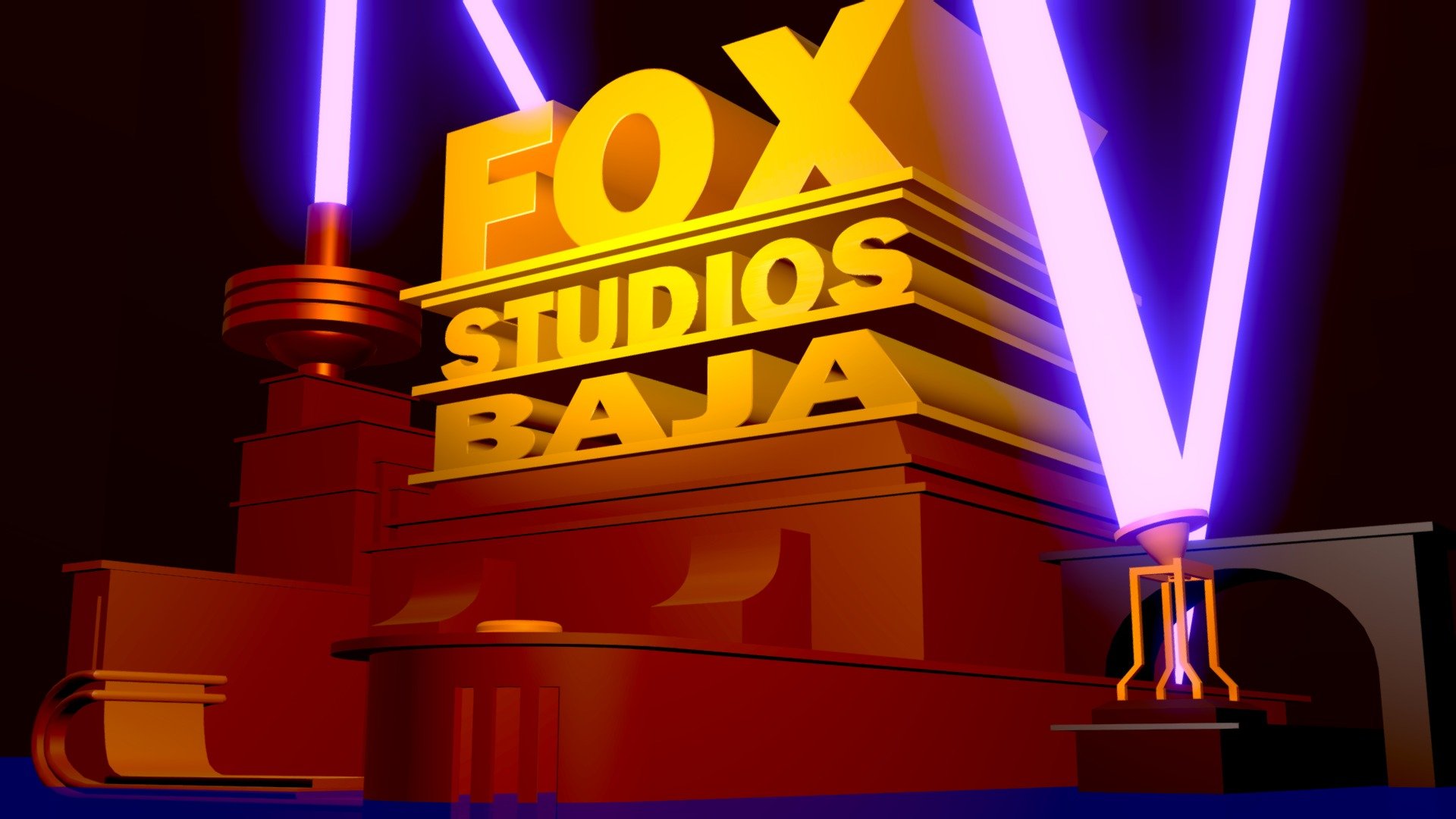 fox-studios-baja-logo-1999-remake-download-free-3d-model-by