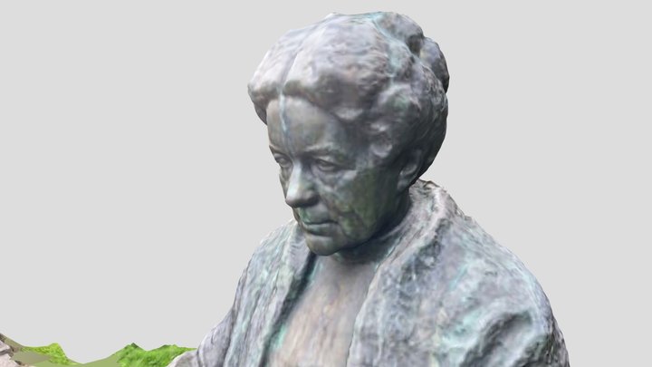 Selma Lagarlöf 3D Model