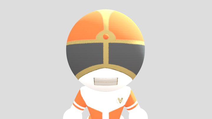 Google Red 3D Model