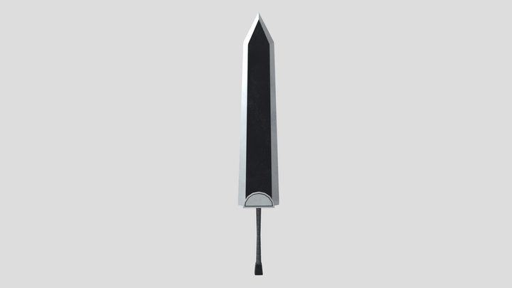 Dragon Slayer Sword 3D Model