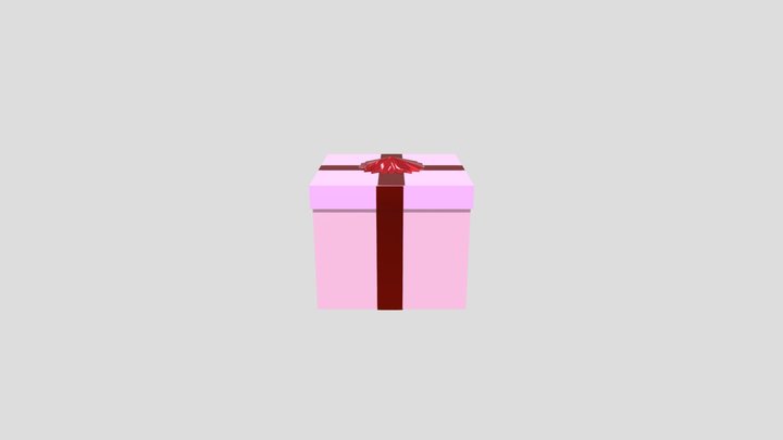 Present Box V2 3D Model