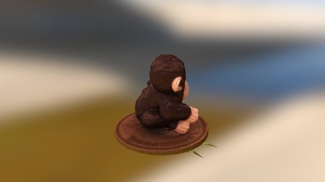 Goosman's Monkey v2 3D Model