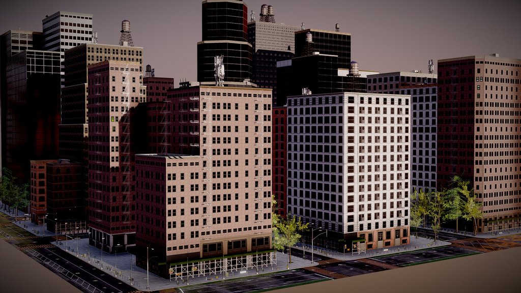 Procedural City 6