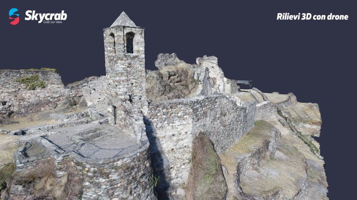 Castello San Faustino - Grosio (SO) 3D Model
