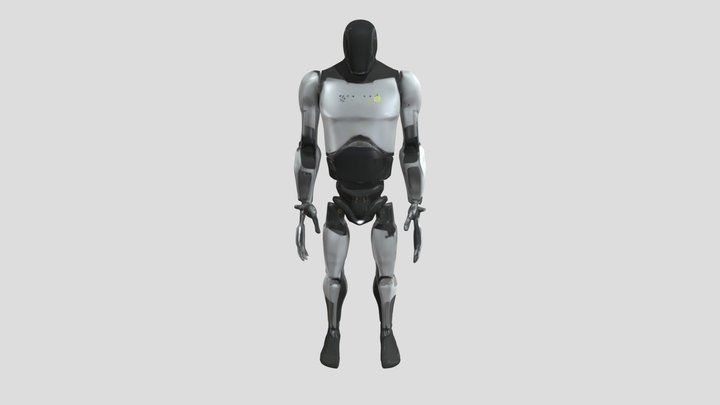 Tesla Optimus 3D Model