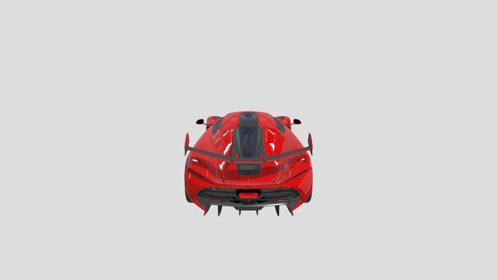 koenigsegg_jesko – Kostenloses 3D-Modell STL