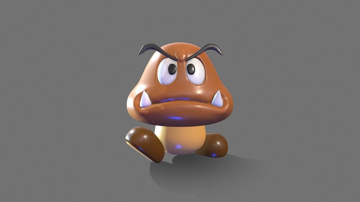 Goomba 3D Model
