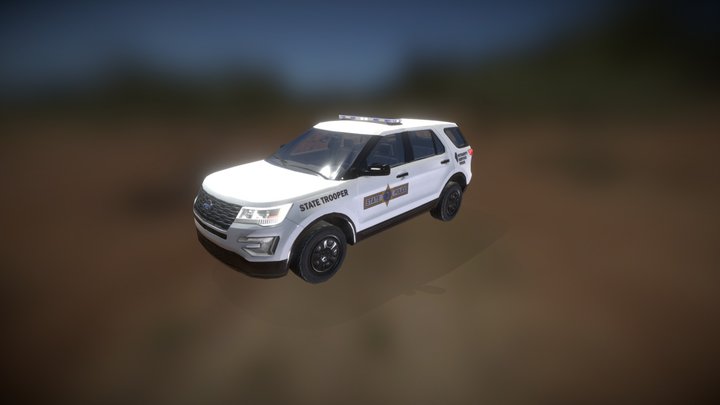 Ford Interceptor 3D Model
