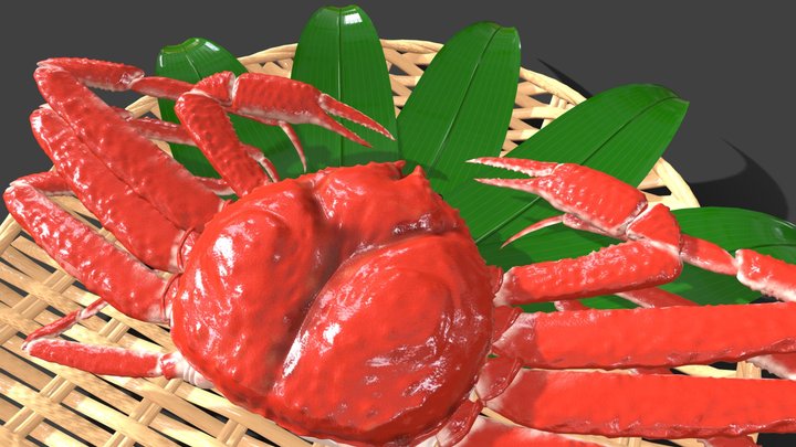 Snow crab (ズワイガニ) – Free 3D Model STL