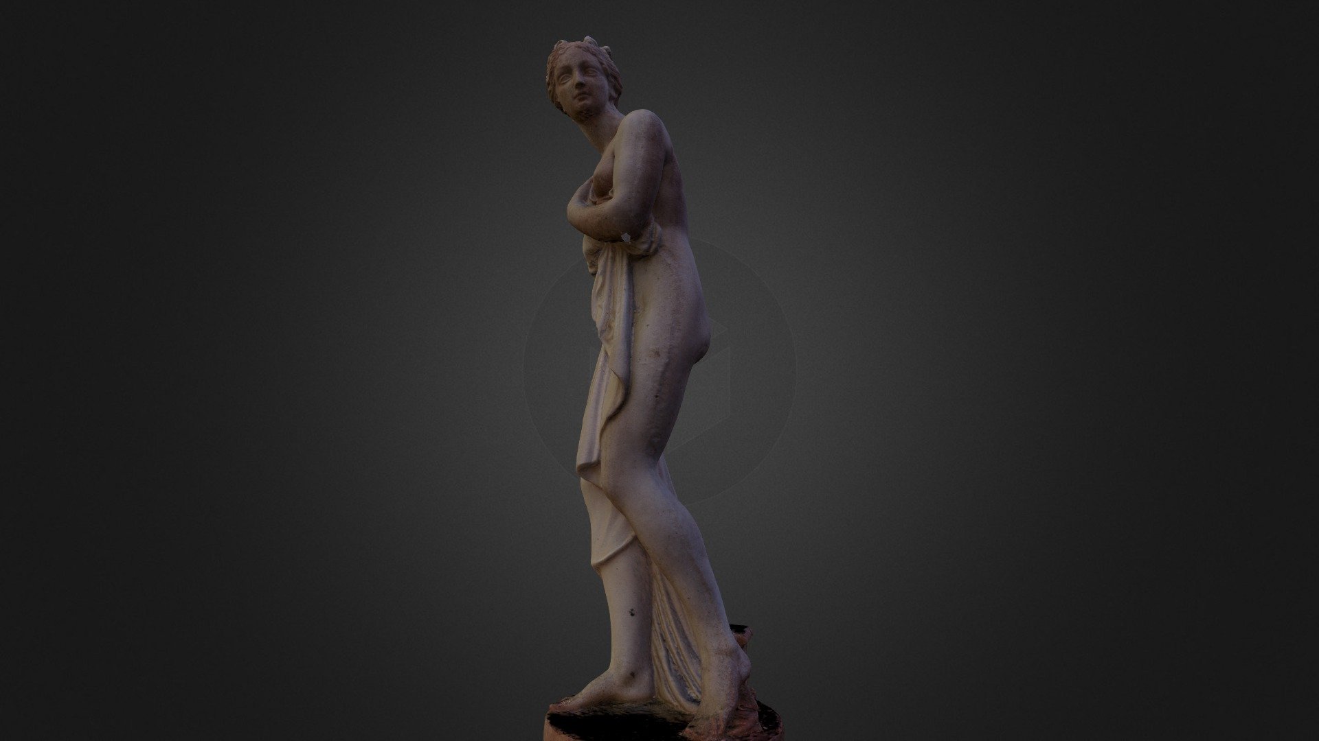 Statue modelisation - 3D model by drone-production [d6835ce] - Sketchfab