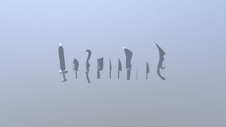 Knife 3D Model