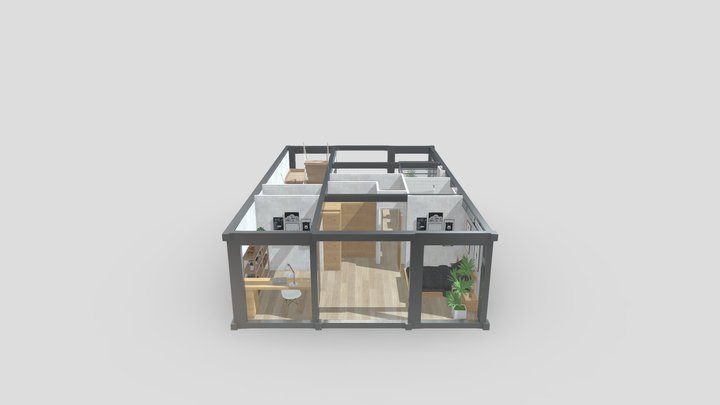 卧室 3D Model