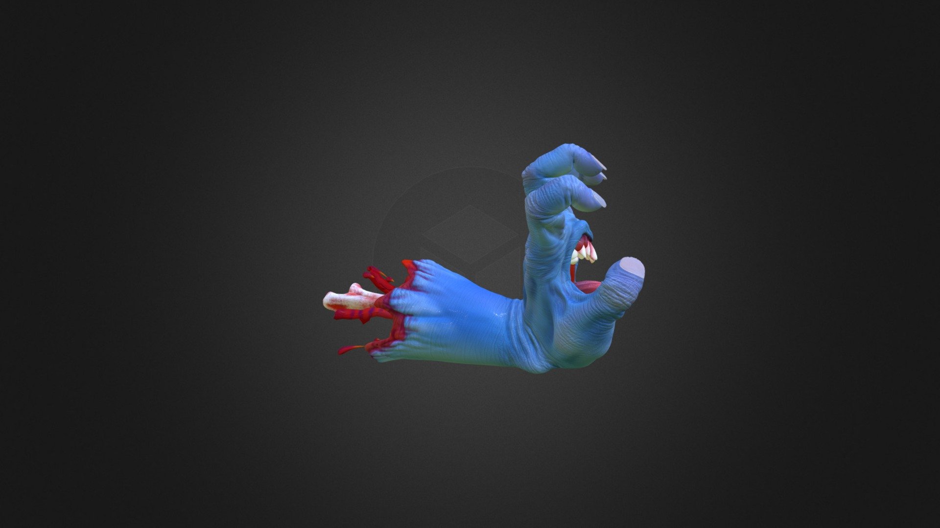 Screaming hand Download Free 3D model by inocx inocx d685a73