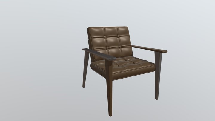 Leather Chair 3D Model