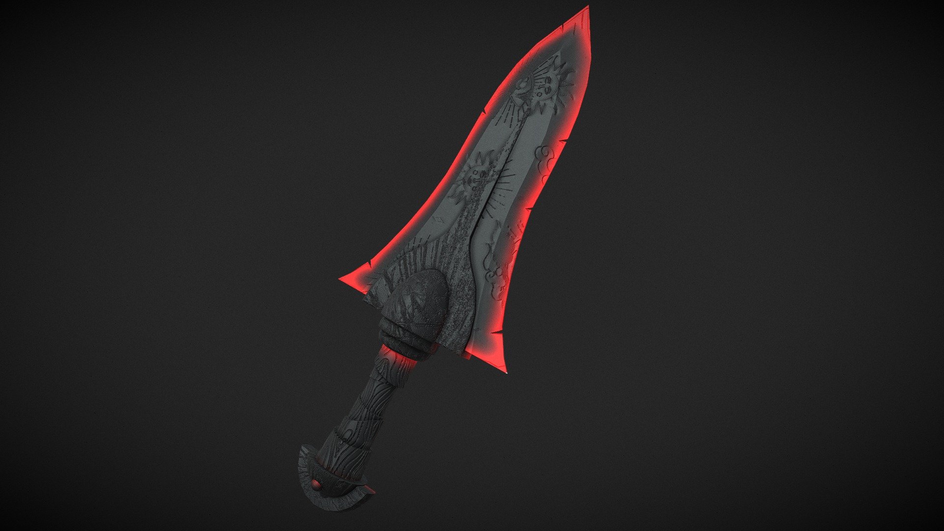 Helheim Underworld Dagger - 3D model by rekiku3187906 [d686ba4] - Sketchfab