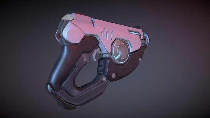 Tracer Gun 3D Model