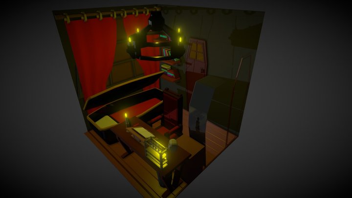Vampire Room 3D Model