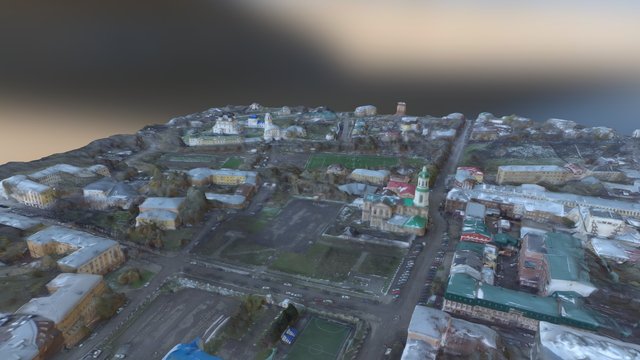Spassky sobor. Kirov region. Russia 3D Model