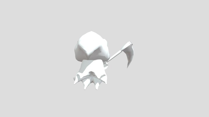 Grimmy Reaper (High Quality Version) 3D Model