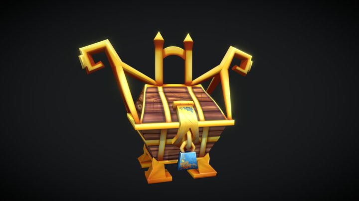 Worgen Wow Chest 3D Model