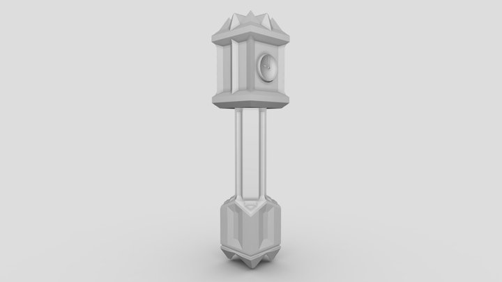 Grandfather Clock CT4012 3D Model