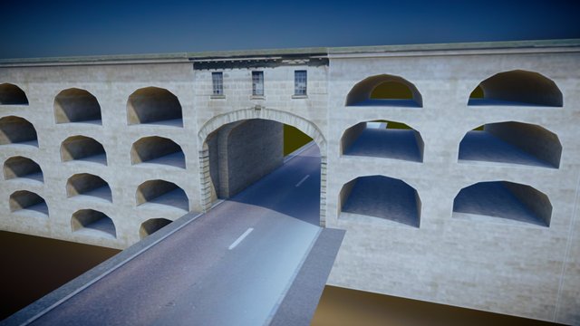 Edinburgh South Bridge 3D Model