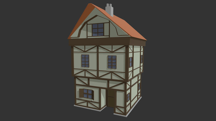 Medieval building [002] 3D Model