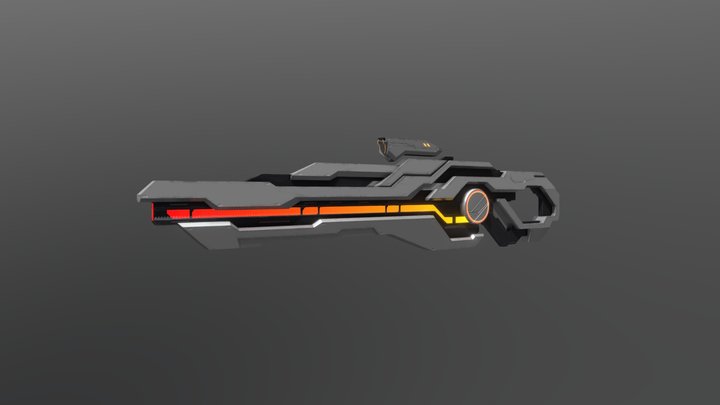 Halo Light Rifle Wernissage Redesign – Modello 3D gratuito STL