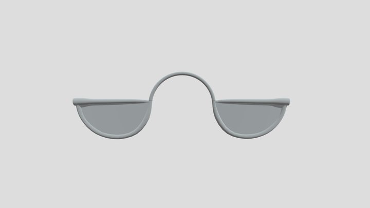 Larry's Psychiatrist Glasses 3D Model